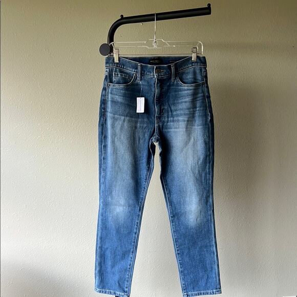NWT Banana Republic High-Rise Slim Blue Denim Jeans - size 29 - Picture 5 of 11